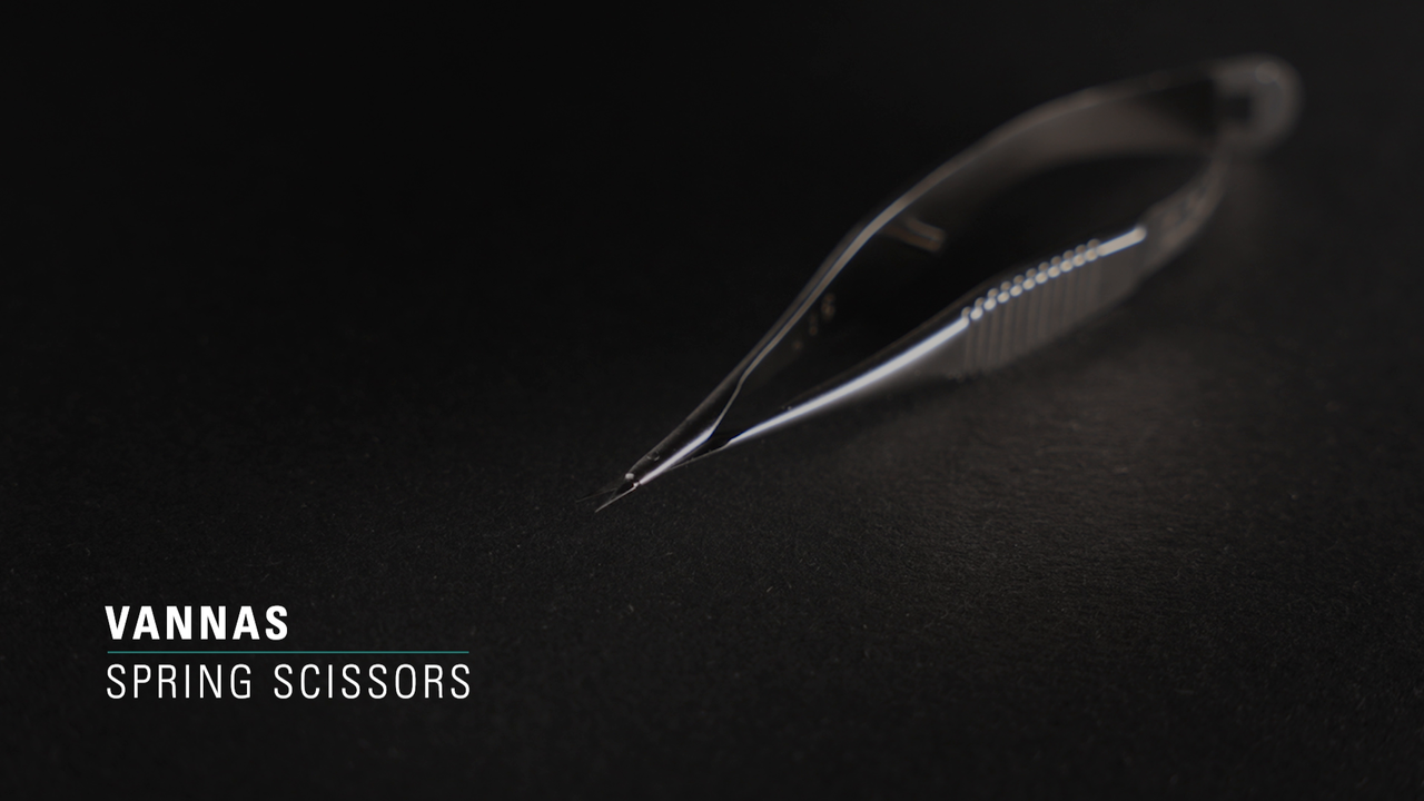 Vannas Spring Scissors - 2.5mm cutting edge | 15000-08