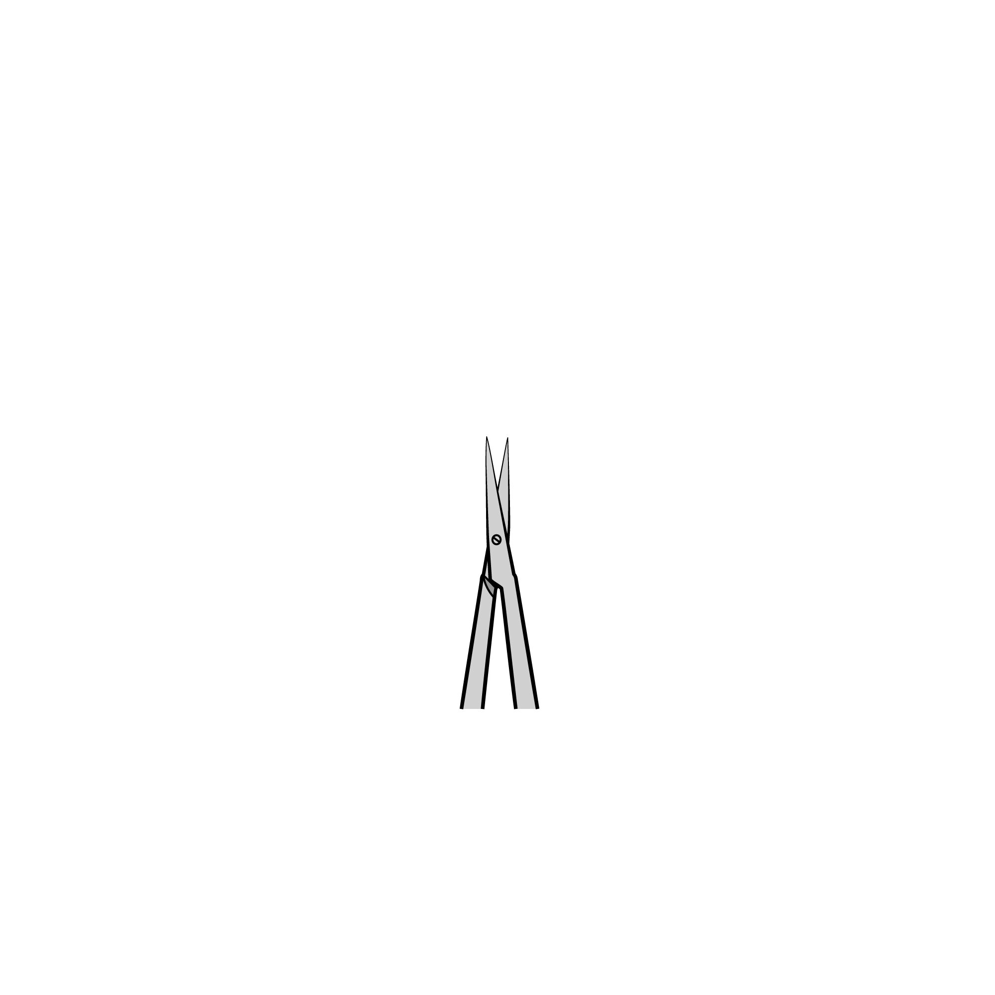 Vannas Spring Scissors - 4mm cutting edge | 15018-10