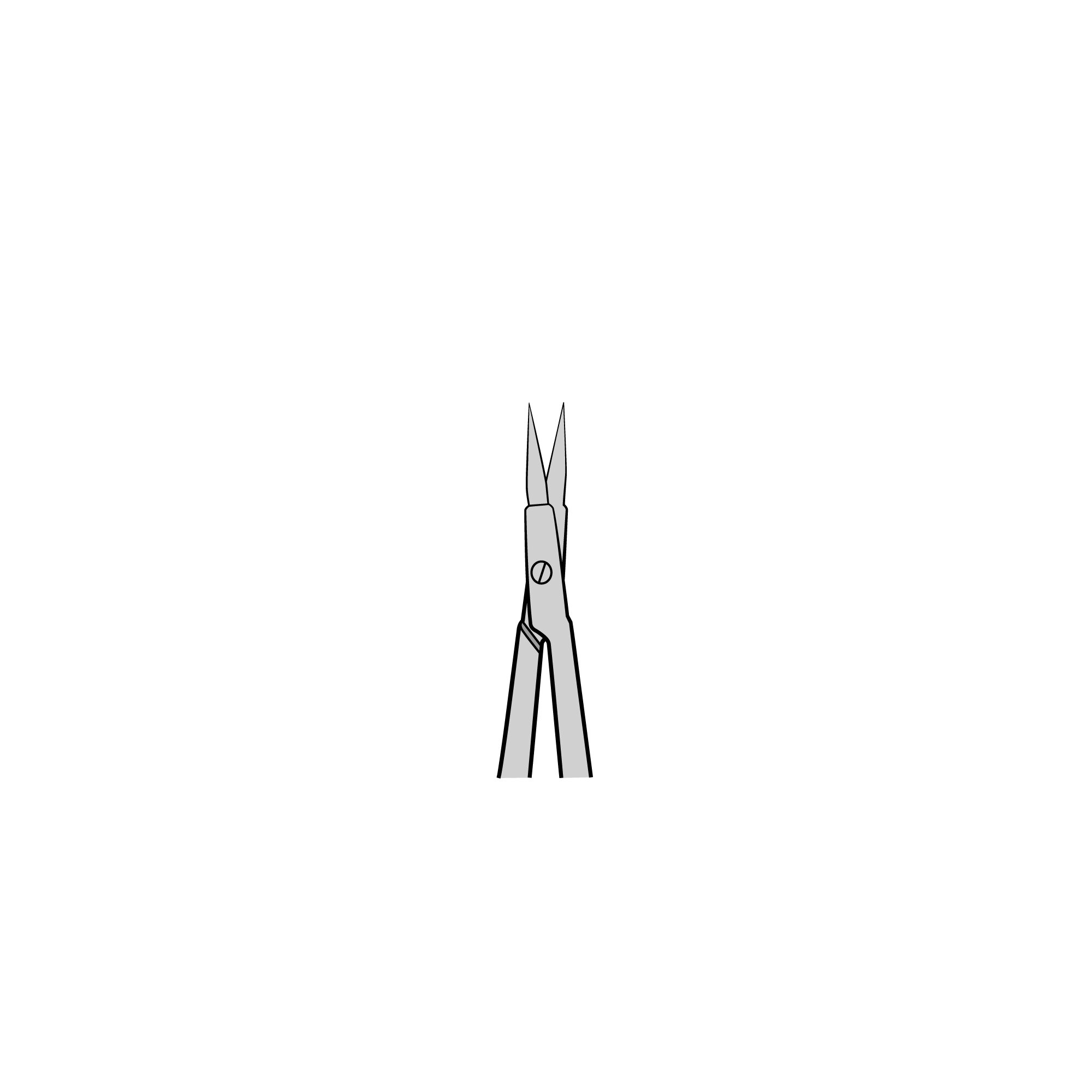 Spring Scissors - 6mm cutting edge | 15020-15