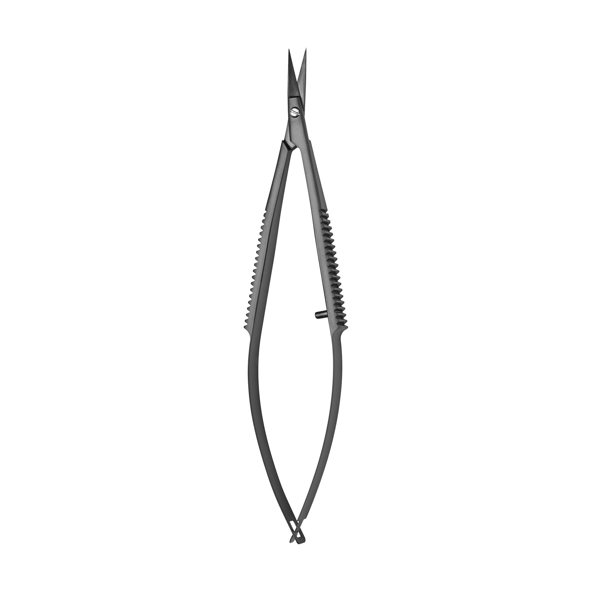 Red Scissors With Spring Ceramic Coated Spring Scissors | Straight | 15750-11