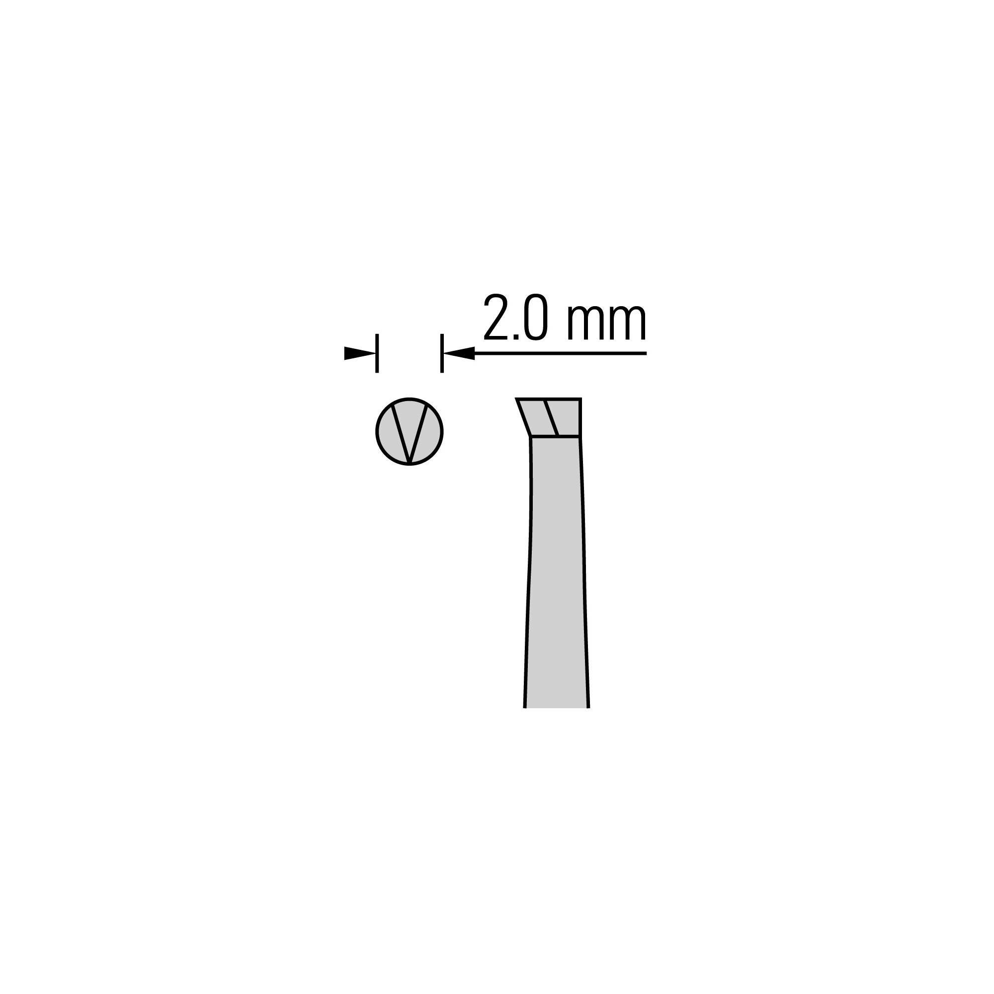 Student Surgical Narrow Forceps | 91123-12