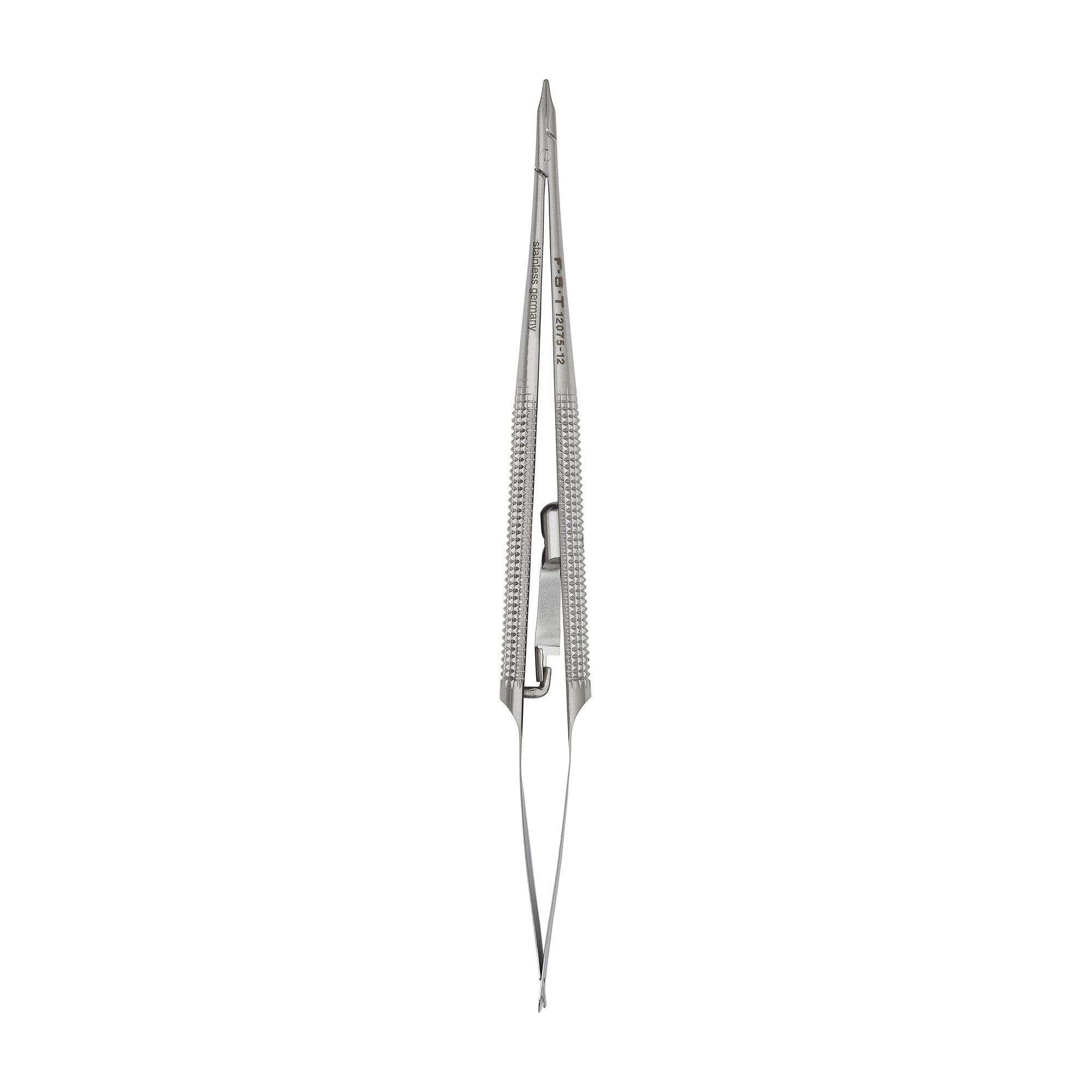 Round Handled Micro Needle Holder | 12075-12