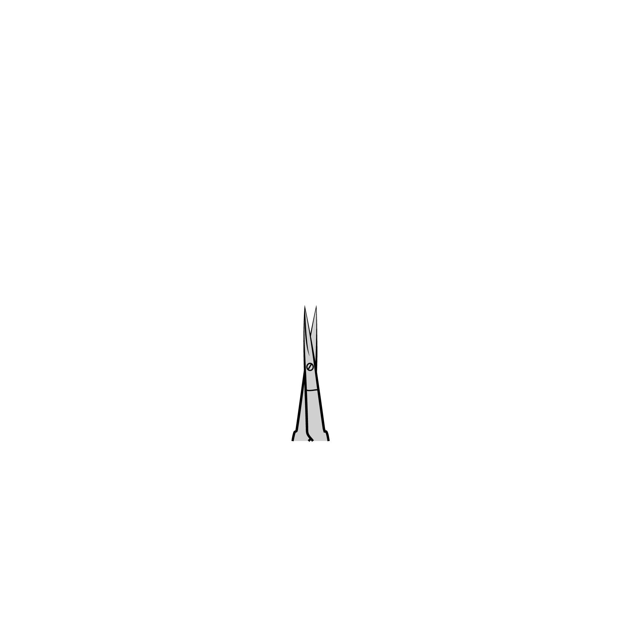 Vannas Spring Scissors - 5mm cutting edge | 15044-08
