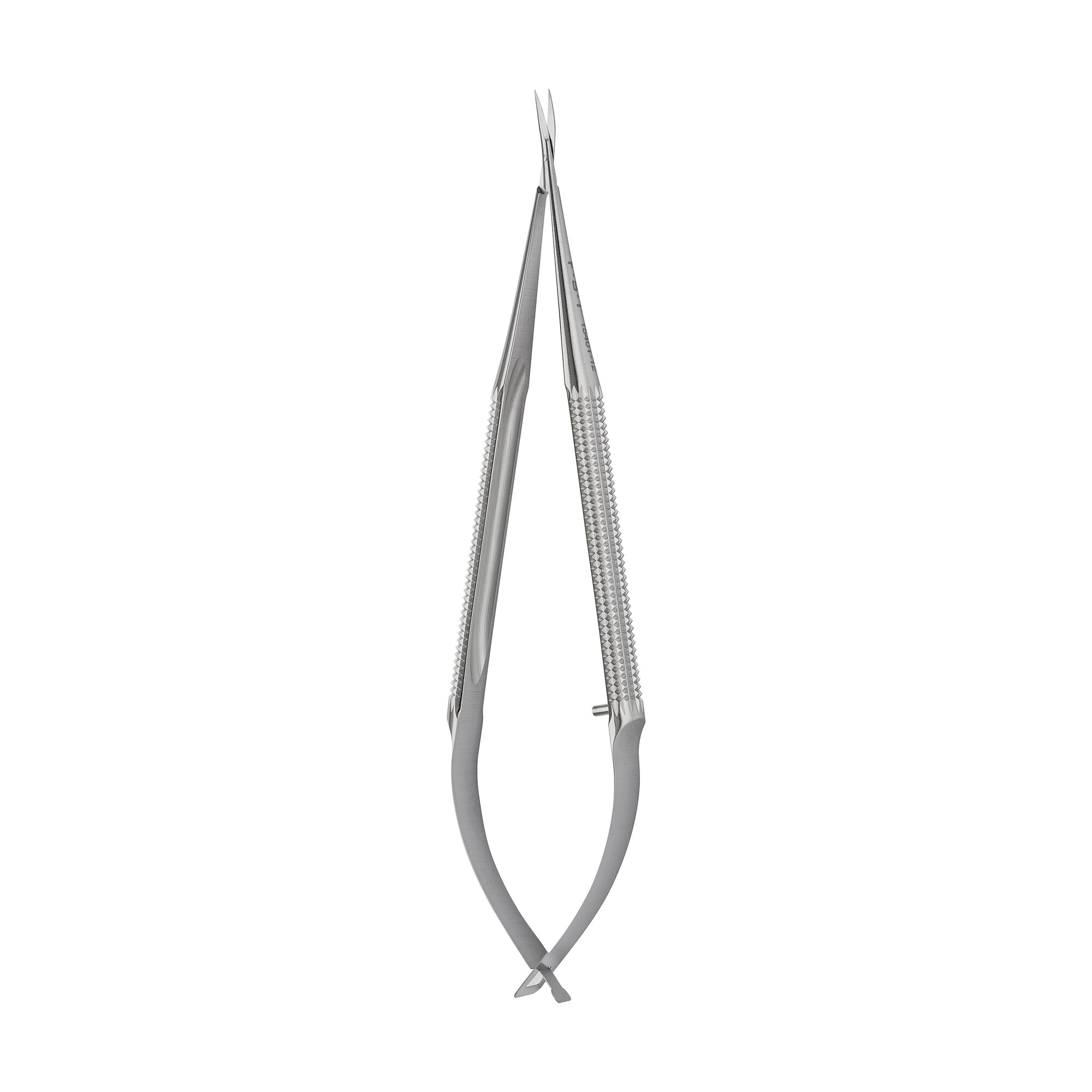 Vannas Round Handled Spring Scissors - 12.5cm | 15401-12