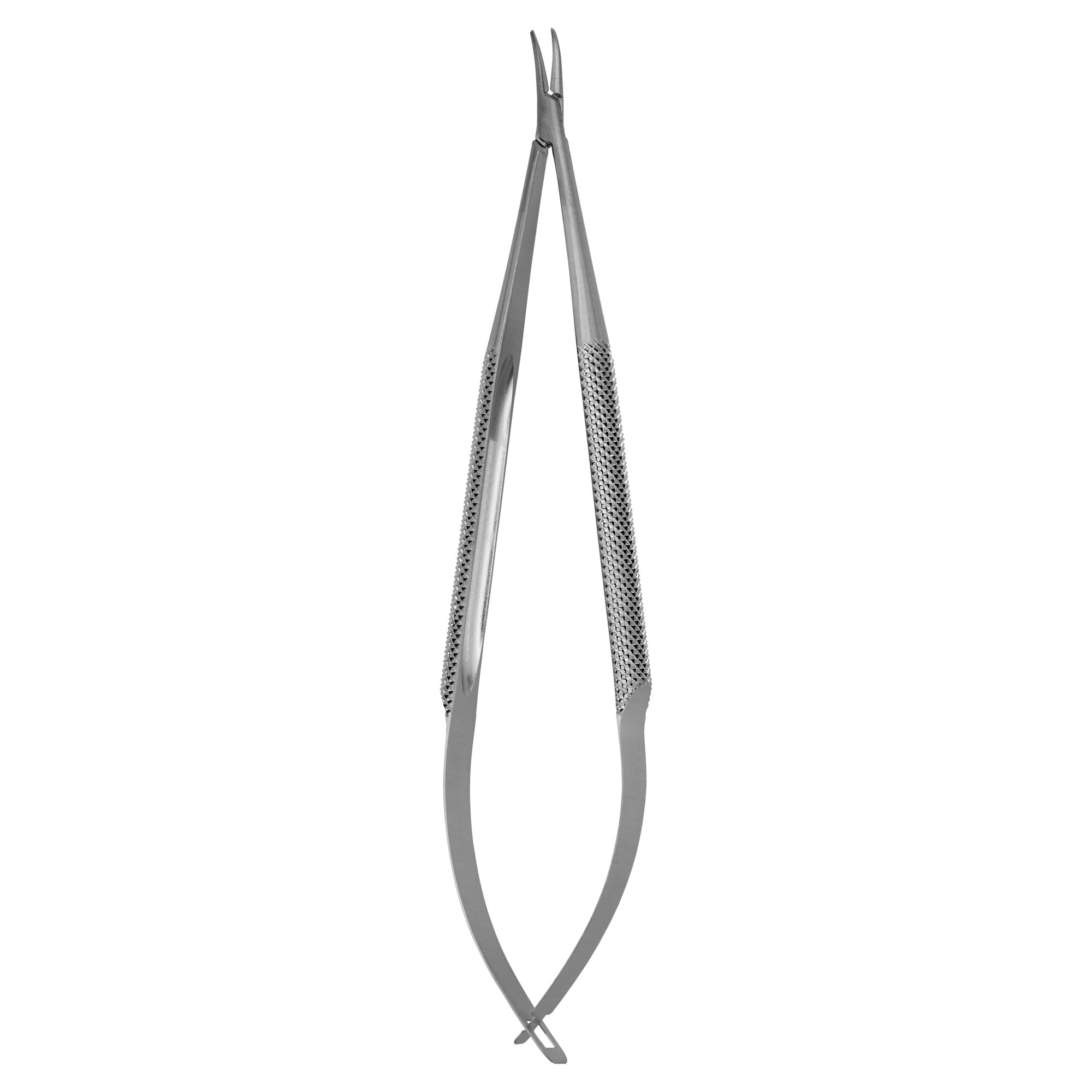 Round Handled Micro Needle Holder | 12074-12-container