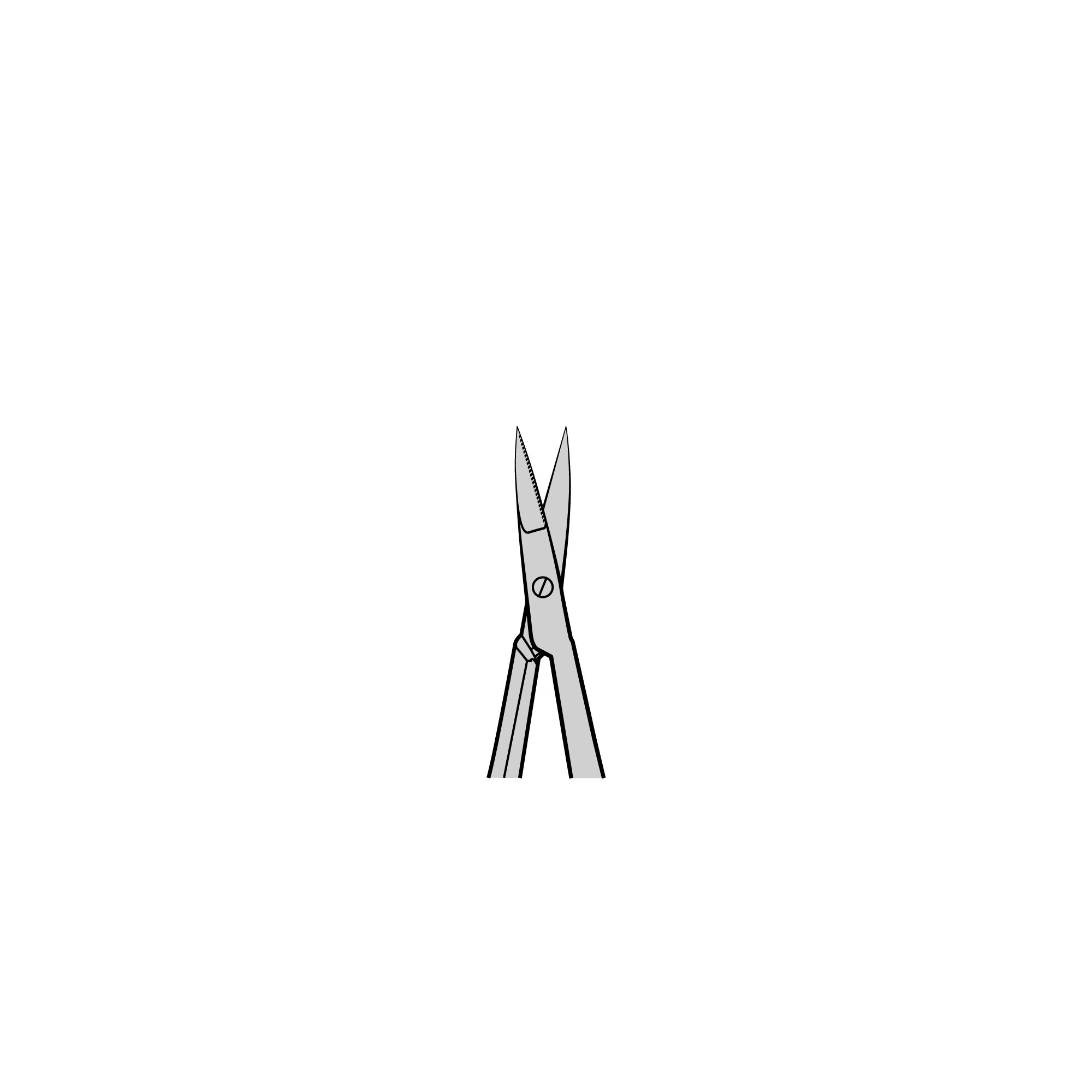 Micro 2000 Spring Scissors - ToughCut® | 15124-12