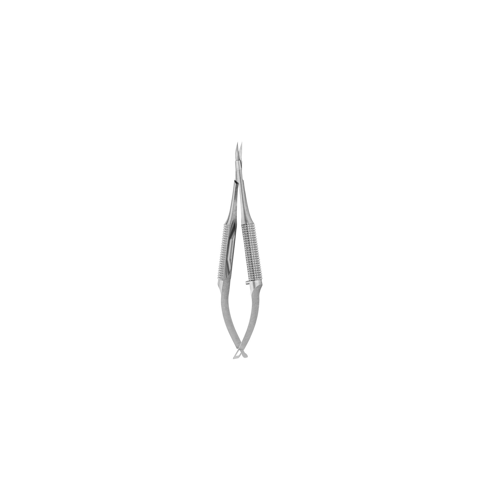 Vannas Round Handled Spring Scissors - 9cm | 15404-08-container