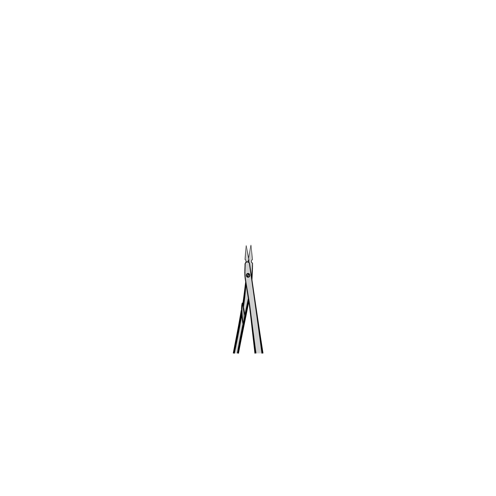 Vannas Spring Scissors - 2mm cutting edge | 15000-03