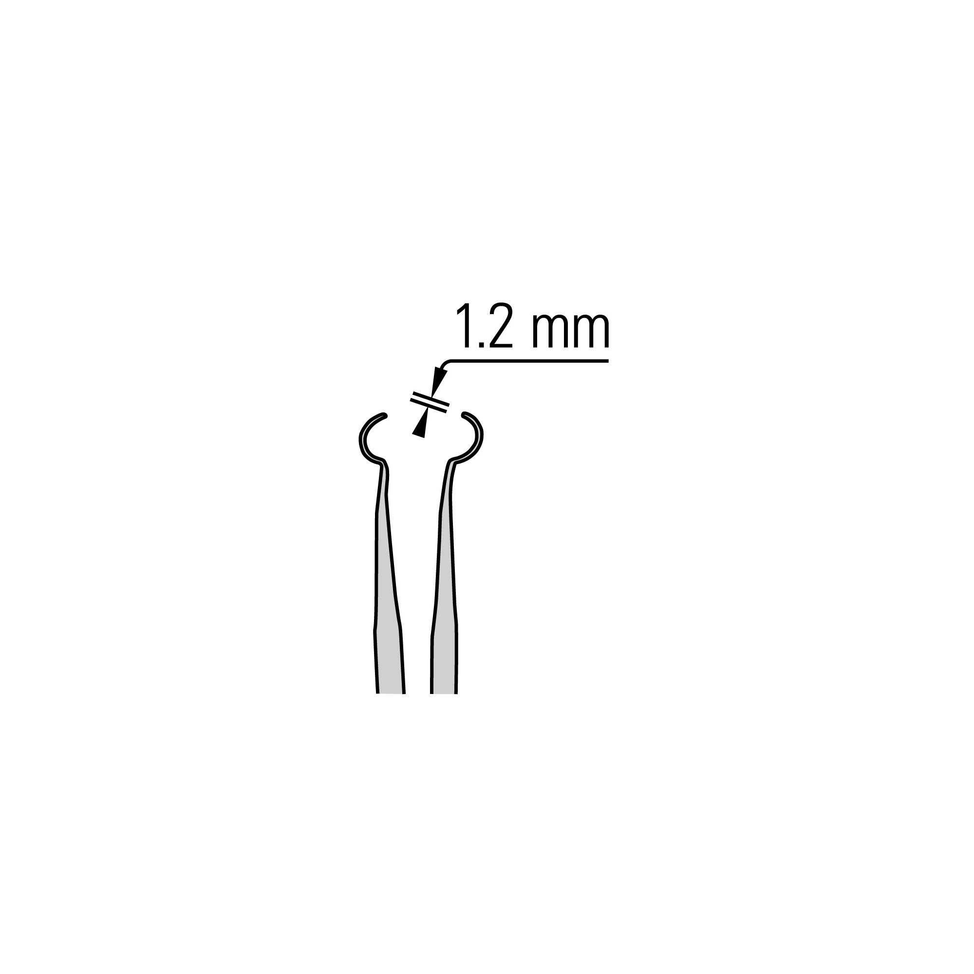 Dumont #2E Components Forceps | 11229-08