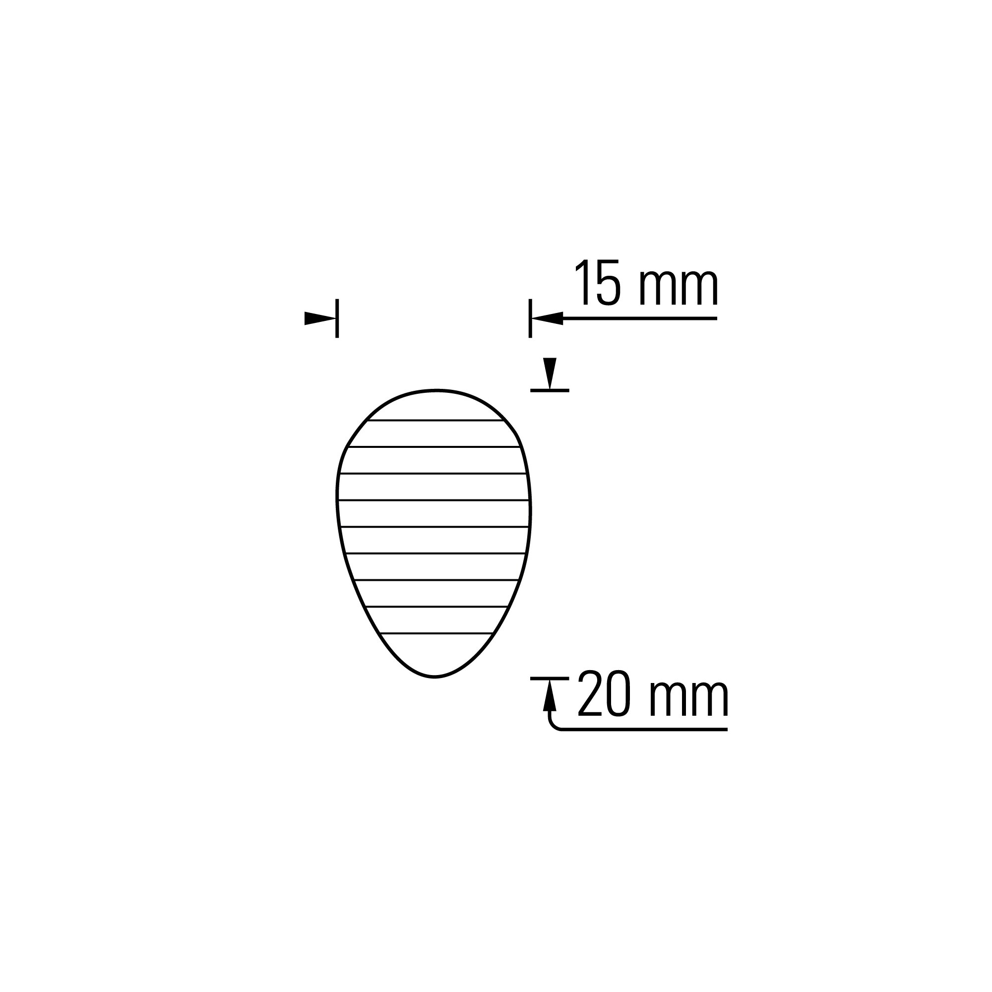 Forceps with silicone tips | 11036-20