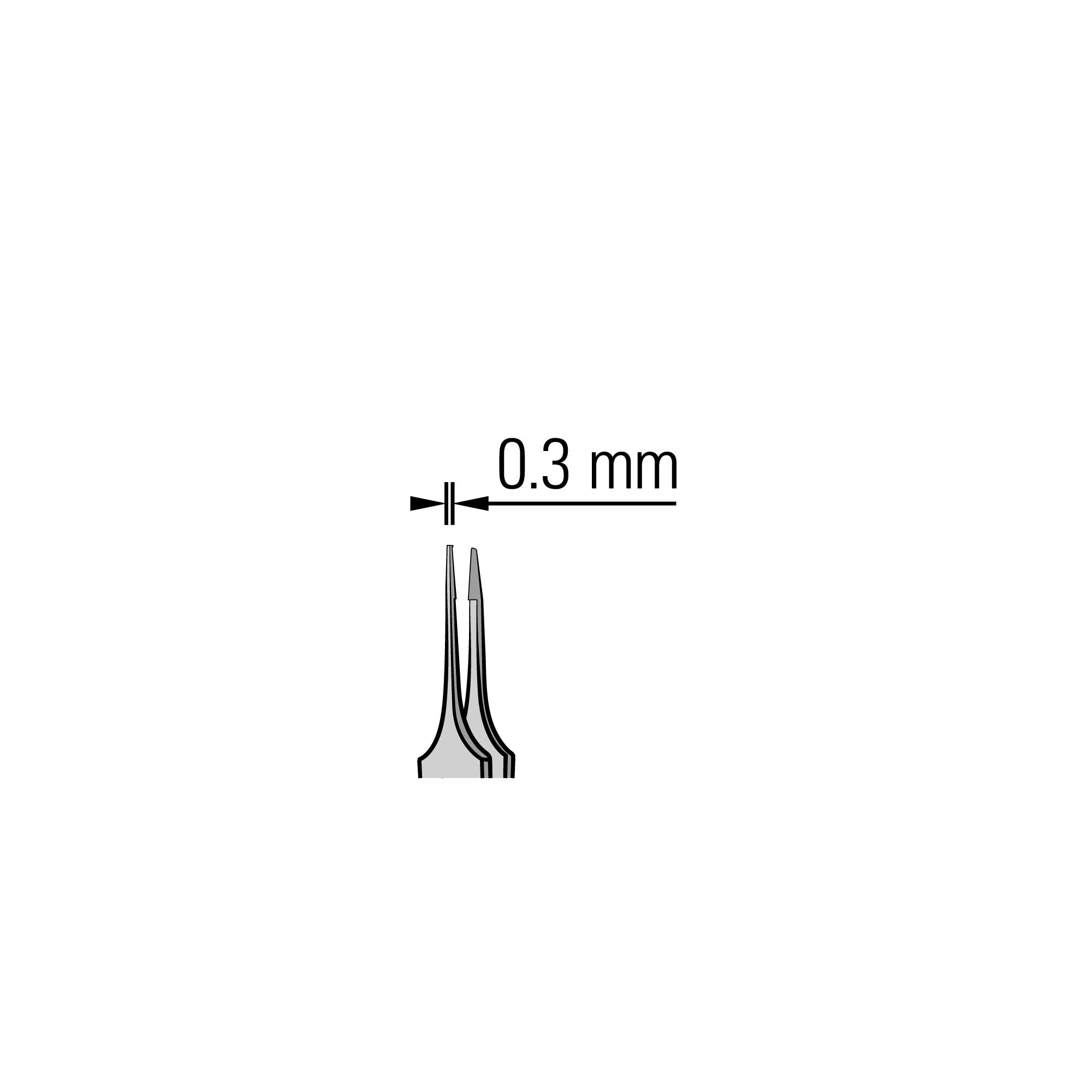 Mirror Finish Suture Tying Forceps | 11090-09