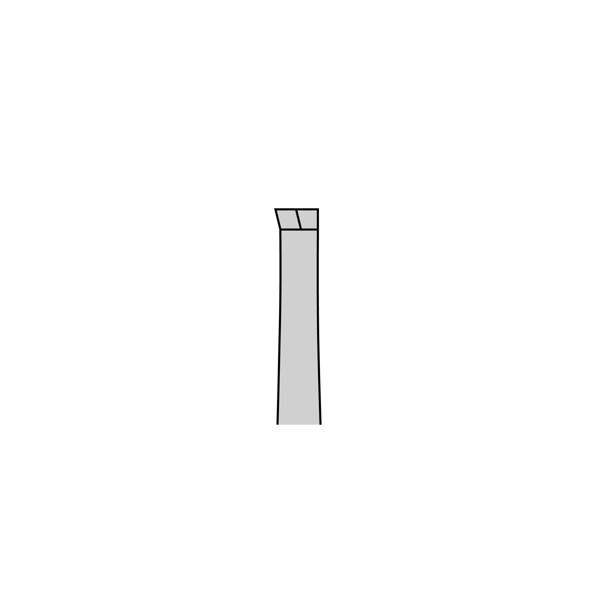 Surgical Standard Forceps - 1x2 Teeth | 11021-15
