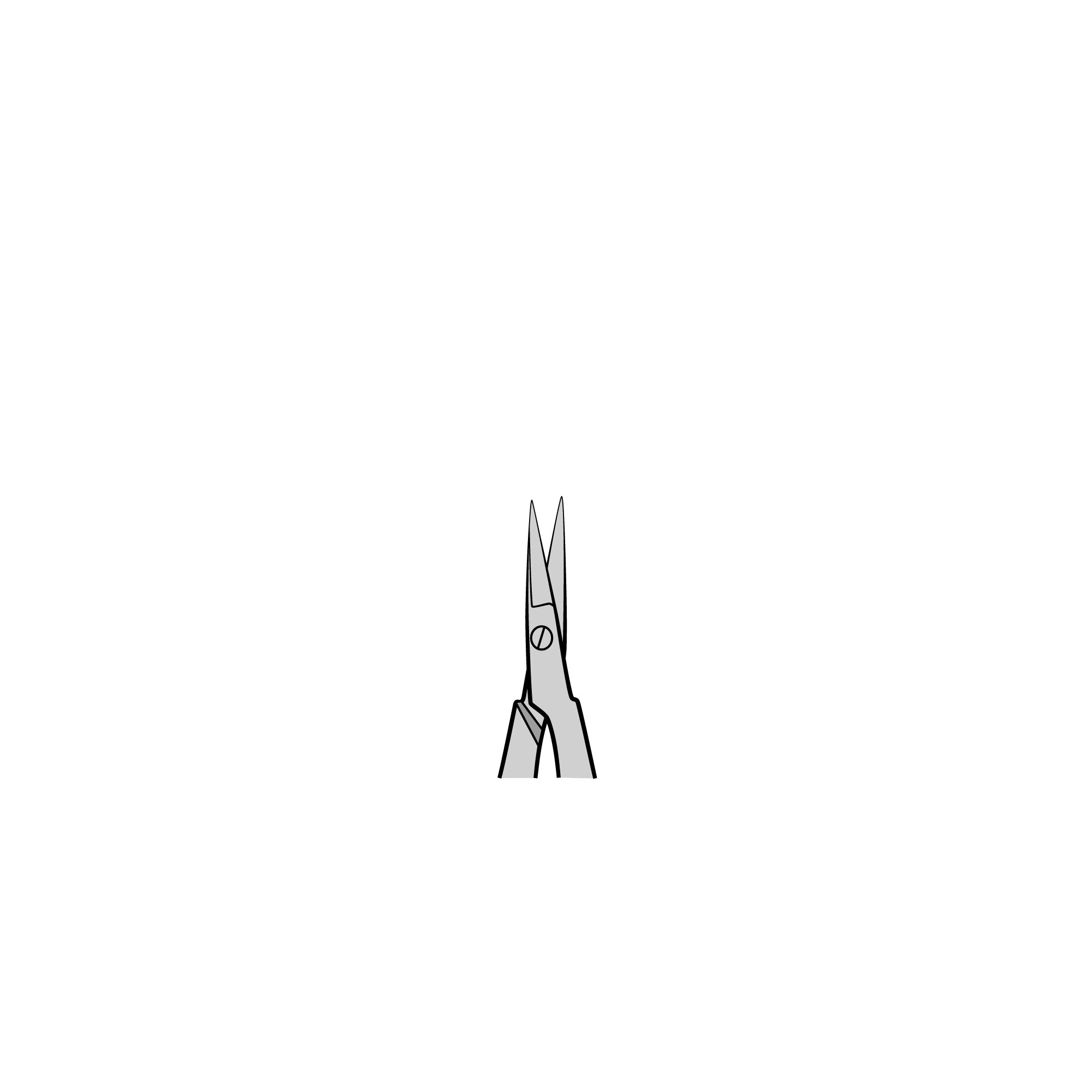 Spring Scissors - 7mm cutting edge | 15024-10