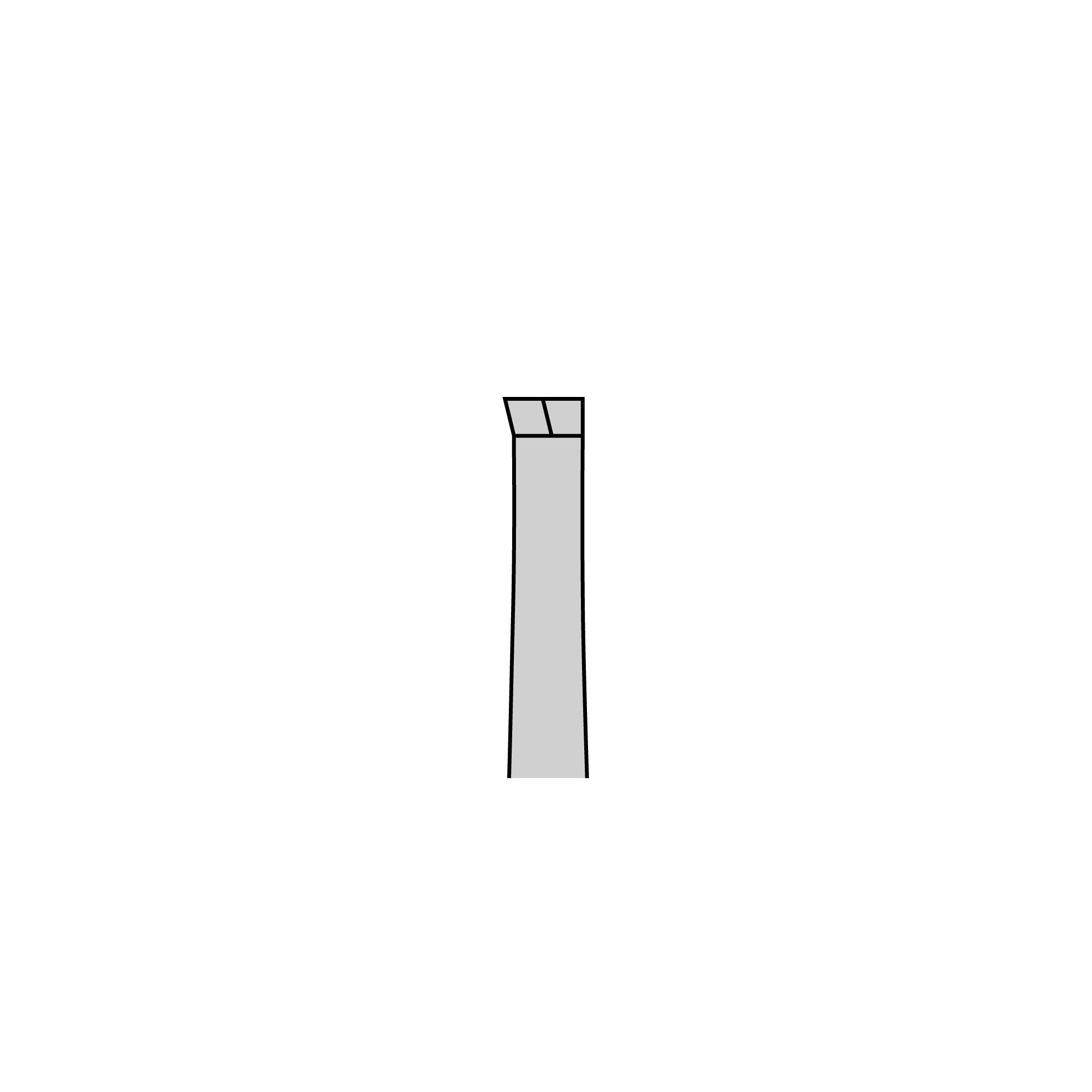Surgical Standard Forceps - 1x2 Teeth | 11021-14
