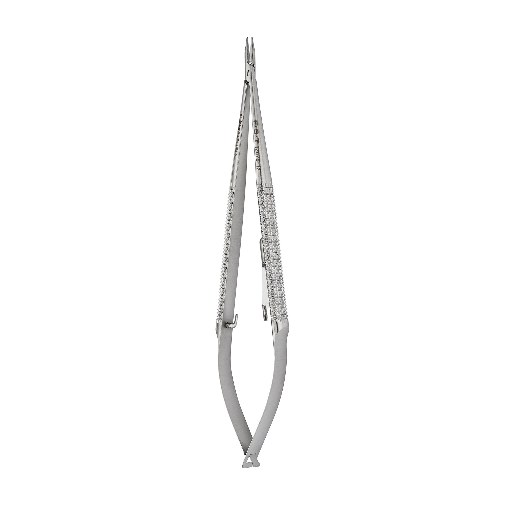 Round Handled Micro Needle Holder | 12075-12