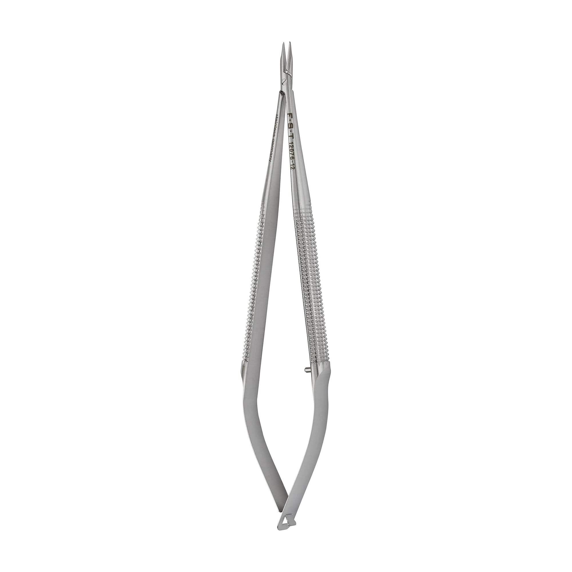 Round Handled Micro Needle Holder | 12076-12