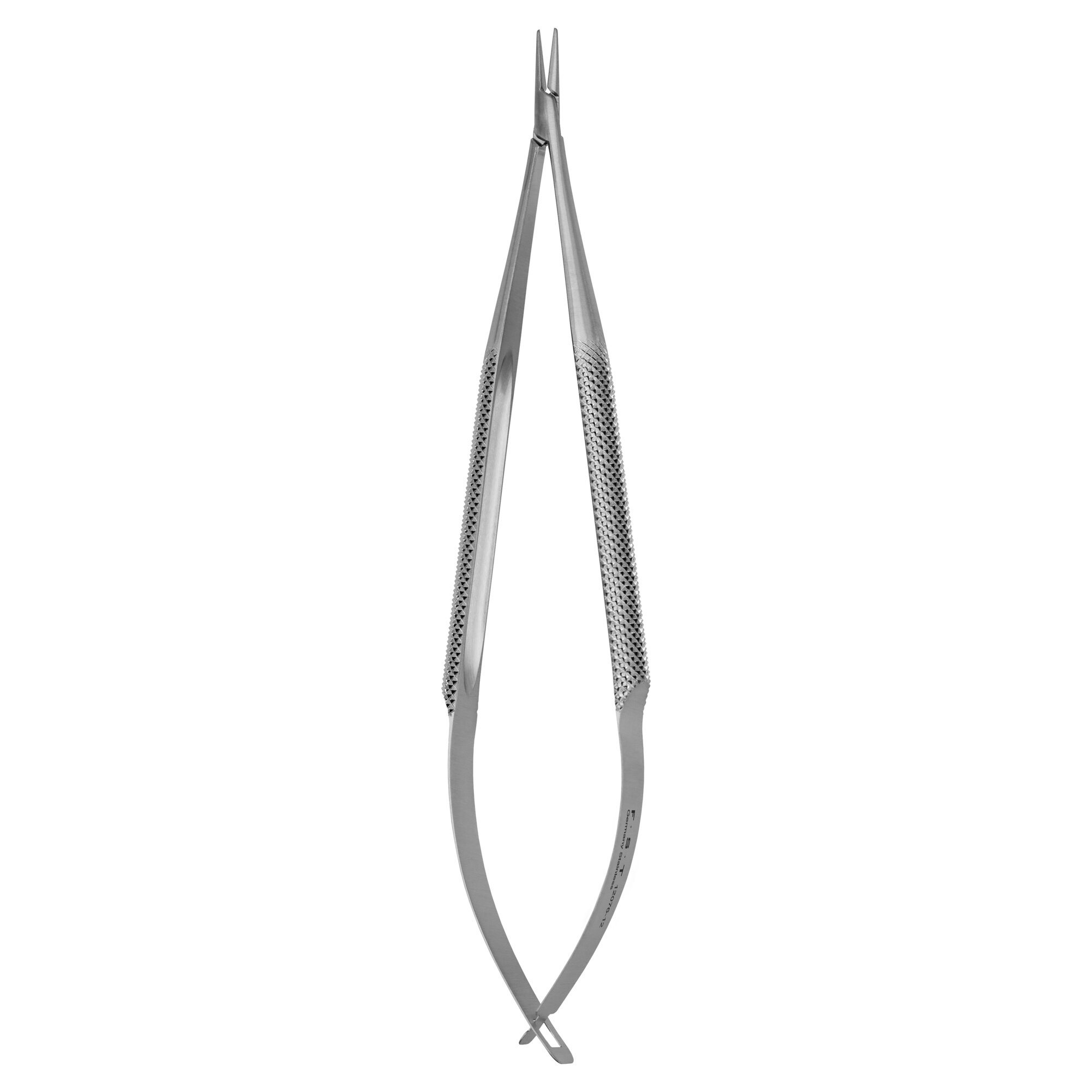 Round Handled Micro Needle Holder | 12076-12