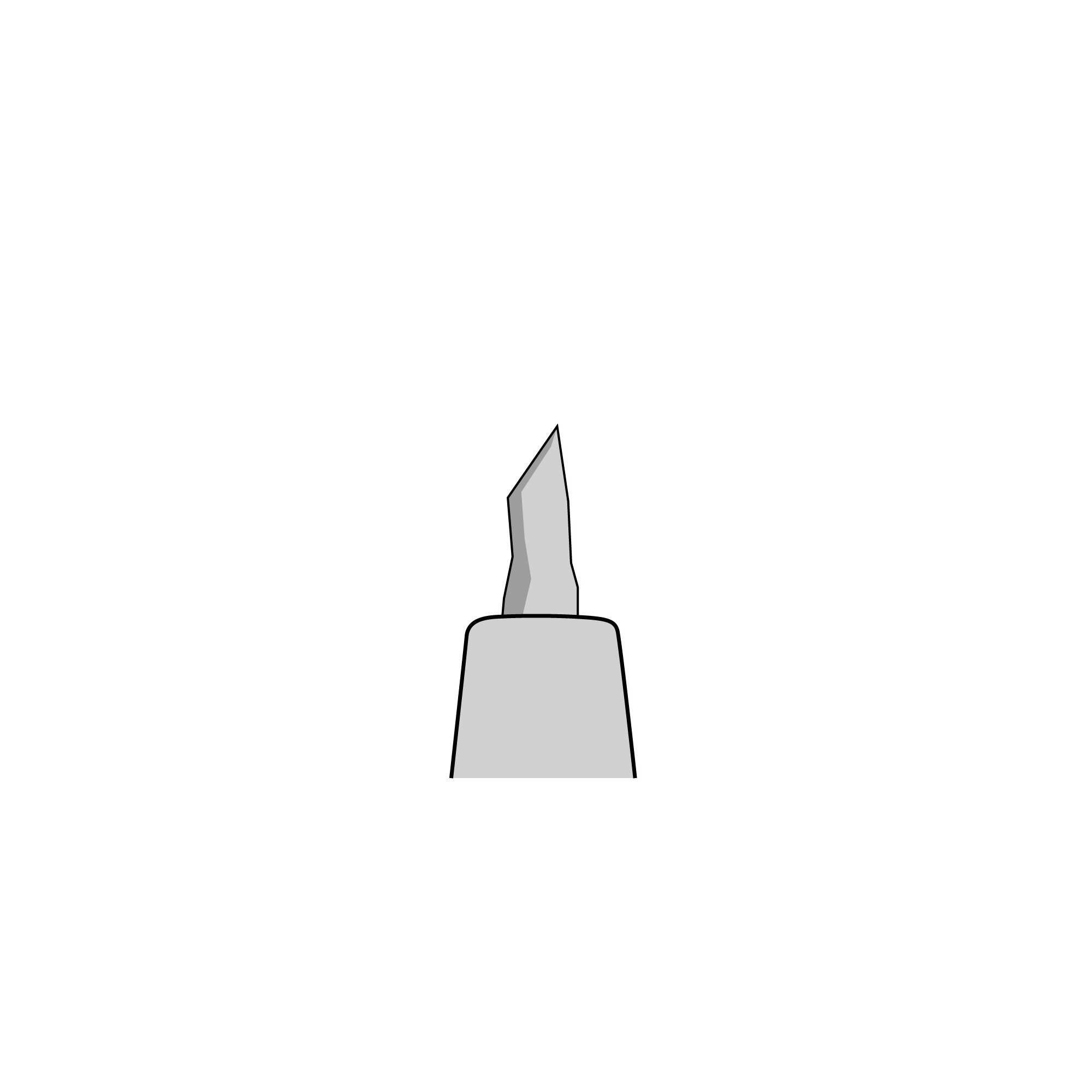 Obsidian Scalpel Plastic Handle | 10110-07